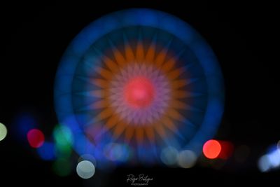 Out of focus, Ferris Wheel, San Diego Fair
