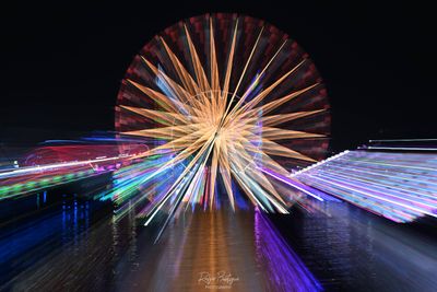 Zooming in on the Ferris Wheel , San Diego Fair