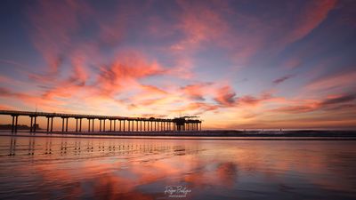Tonight's sky at Scripps Pier 11/5/24