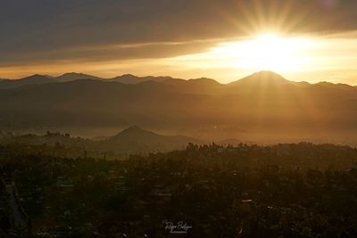 Sunrise at Mt. Helix