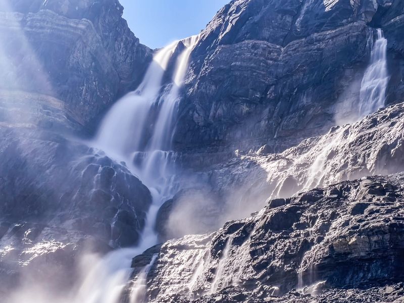 Bow Glacier Falls