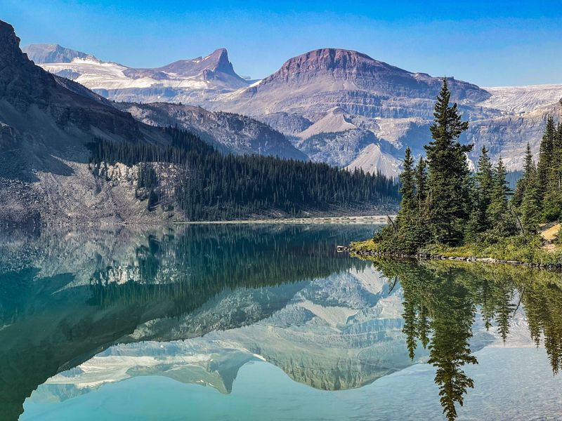 Bow Glacier Lake