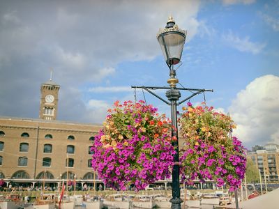 St Katharine's docks, September 2022