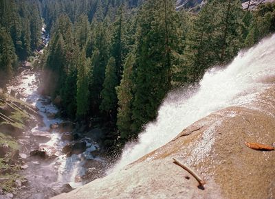Vernal falls, from the top