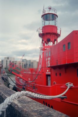 Lightship at Trinity Buoy Wharft, March 2024