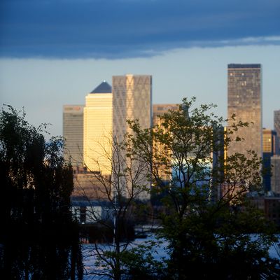 Canary Wharf, April 2024