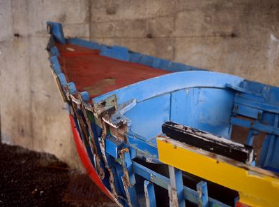 Old fishing boat