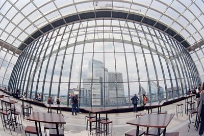 Walkie-talkie rooftop, July 2024