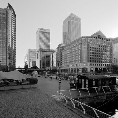 West India Quay, January 2025