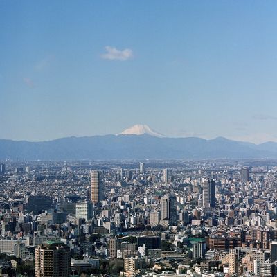 Mount Fuji from Tokyo Tower