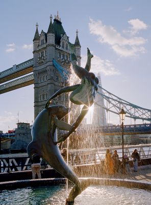 Tower Bridge and The Shard, March 2025