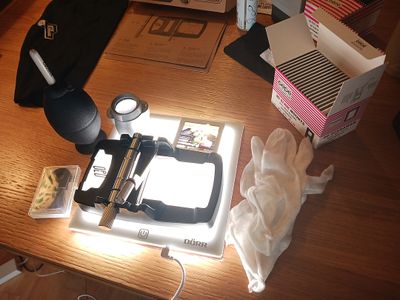 6x4.5 slide mounting (Gepe AN glass mounts)