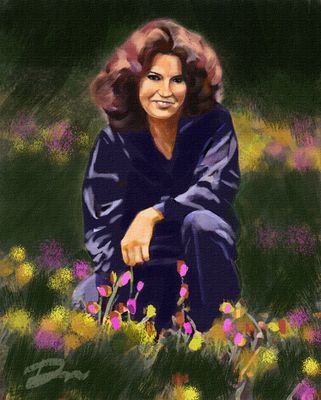 Jama Amongst Colorado Wildflowers • Original not availabale