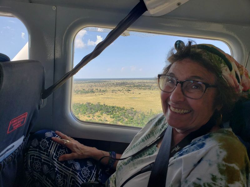 Donna on the way to Four Rivers