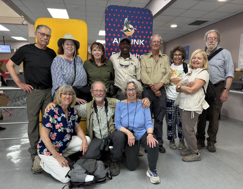 End of Tour at Maun International Airport