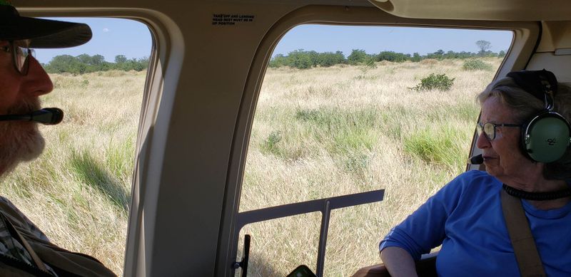 Leaving Mokete by Helicopter
