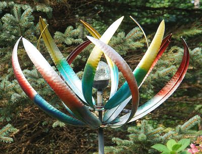 Tulip wind spinner.