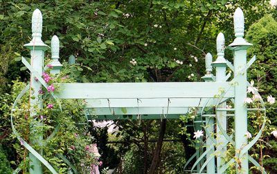 Pergola with helices.