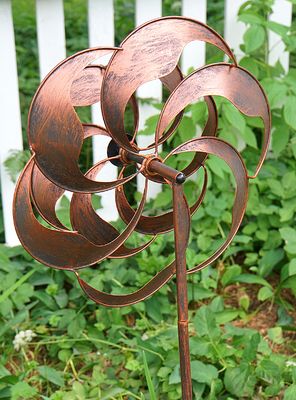 Wind spinner.