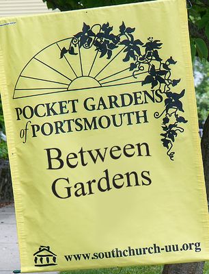 Between gardens.