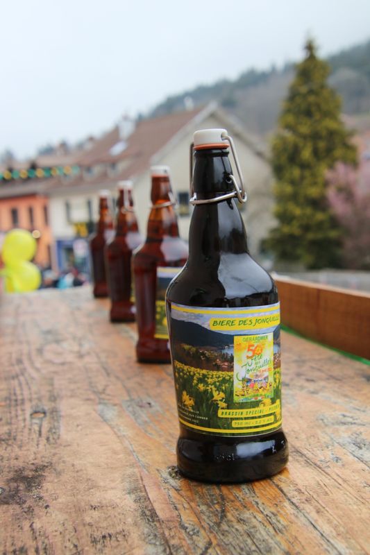 Une bire savoureuse  leffigie de la fte, cration artisanale de Christophe et Pascale