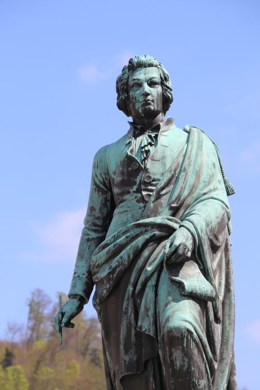 Statue de Wolfgang Amadeus Mozart