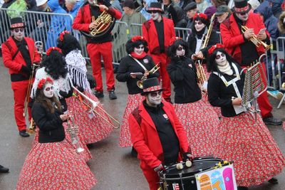 The Pata Clique brass band