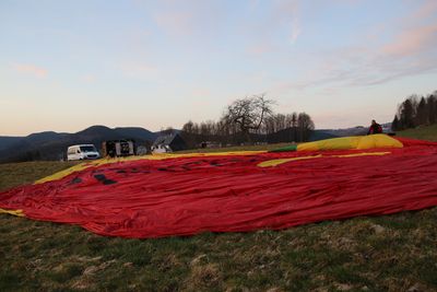 Le ballon mesure 28 mtres de hauteur, 26 mtres de diamtre et 8500m3 de volume