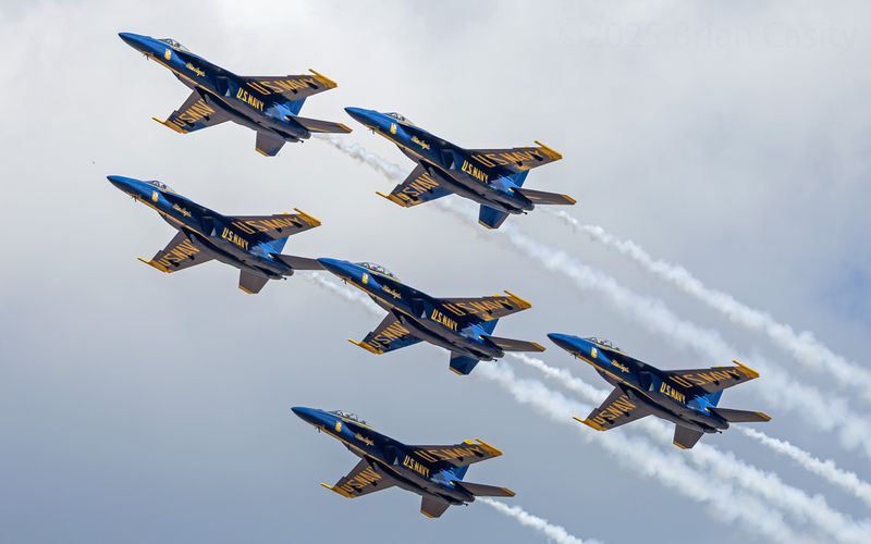 Blue Angels Delta Formation Plus