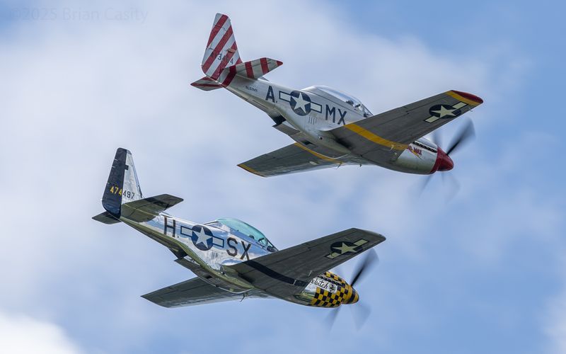 P-51 Mustangs