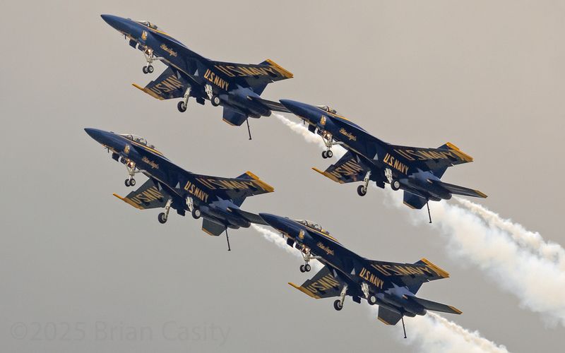 Blue Angels Delta with Landing Gear