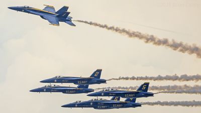 Blue Angels, Delta Formation Breakup