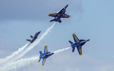 Blue Angels Maneuver: Diamond Loop