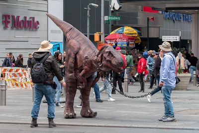 Walking Your T-Rex Down Broadway