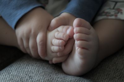 Toddler Hands and Toes
