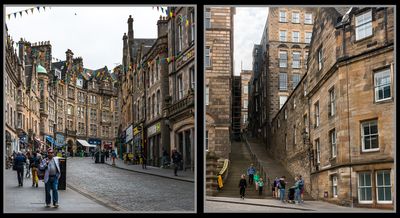 The Hills and Steps of Edinburgh