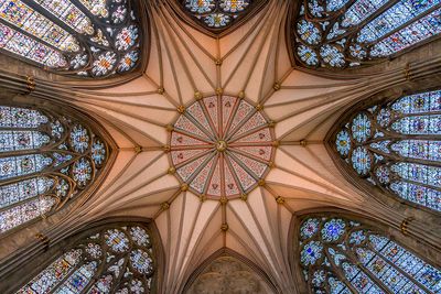 The Chapter House Ceiling at York Minster