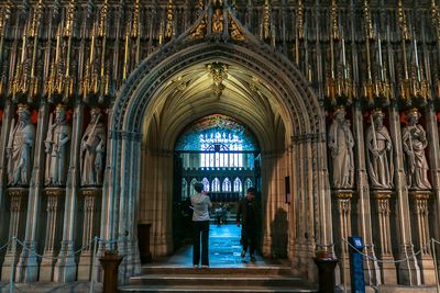 The Stone Pulpitum in York Minster