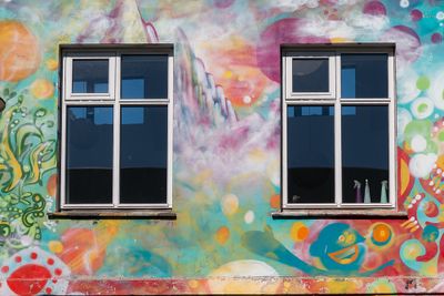 Windows Surrounded By Colors