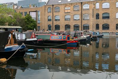 View From The Canal Museum in London