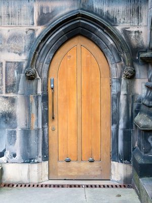 A Door For Short Clergy Only