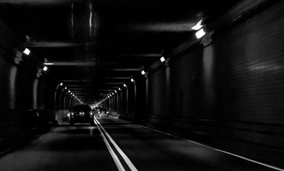 Lines in the Baltimore Tunnel
