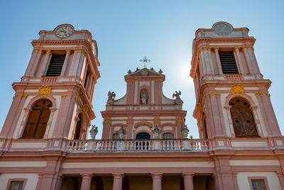 The Towers of the Pink Church