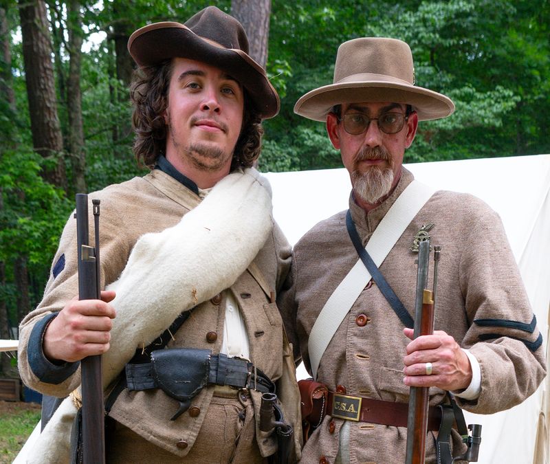  Sergeant Brick Lee Nelson and Corporal Henry Copeland, 16th Georgia Infantry Regiment