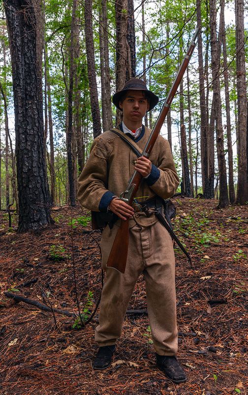 Confederate Skirmisher, Picketts Mill