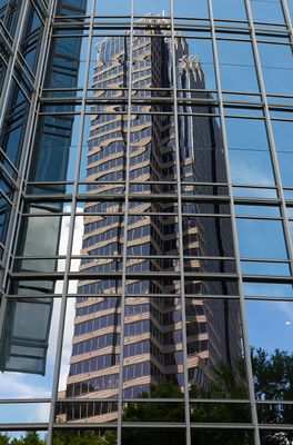Promenade II Reflected In 1080 Peachtree Street