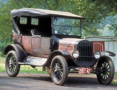 Model T Touring Car Ford Before Restoration