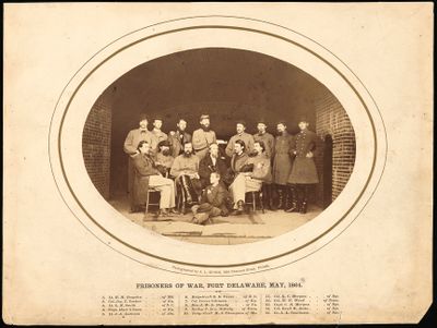 Confederate Prisoners of War, Fort Delaware
