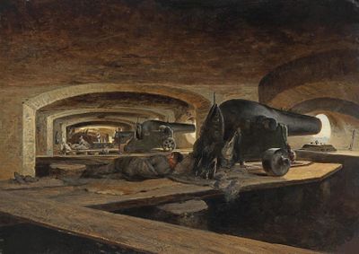 Fort Sumter Gun Gallery, Dec. 8, 1863