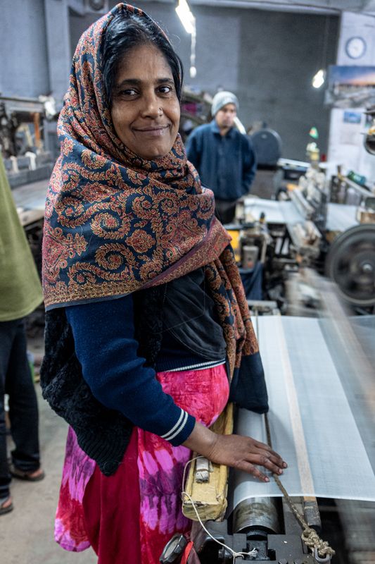 Sopura Silk Factory Worker